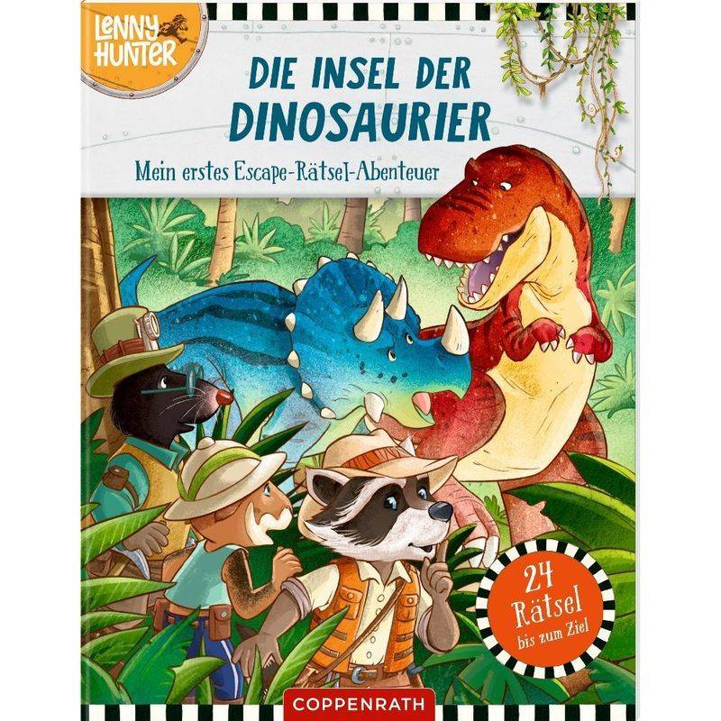 Die Insel Der Dinosaurier (Lenny Hunter), Gebunden von Coppenrath, Münster