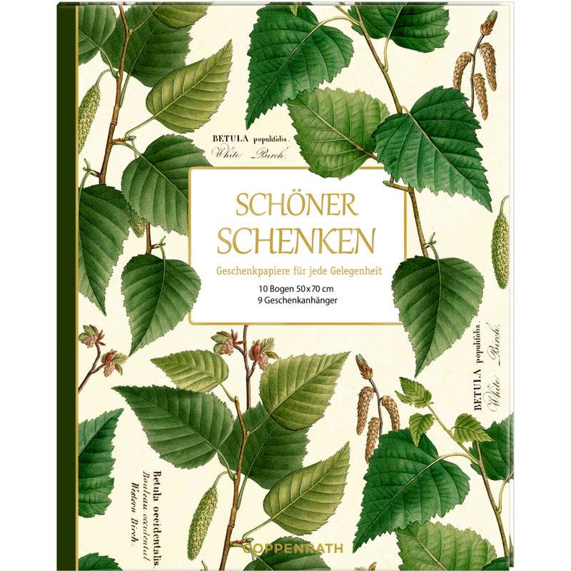 Geschenkpapier-Buch - Schöner Schenken (Sammlung Augustina) von Coppenrath, Münster