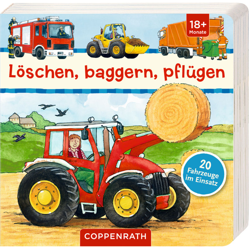 Löschen, Baggern, Pflügen, Pappband von Coppenrath, Münster