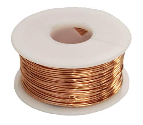 Massiver Kupferdraht, rund, 0,9 kg Spule 28 Ga / 1000 Ft. Natural Bright Copper Massiver Kupferdraht, rund, 0,9 kg Spule 28 Ga / 1000 Ft. Natural Bright Copper von Copper wire USA