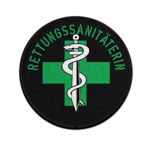 Patch Rettungssanitäterin Schwarz Aufnäher Klett Sanitäter Polizei #33137 Patch Rettungssanitäterin Schwarz Aufnäher Klett Sanitäter Polizei #33137 von Copytec