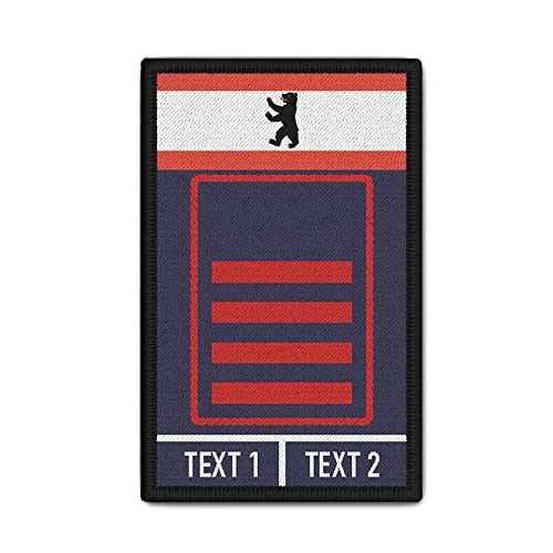 Copytec Rank Patch Feuerwehr Hauptbrandmeister Berlin 6320 FW RS Feuer Brandwehr #35105 Copytec Rank Patch Feuerwehr Hauptbrandmeister Berlin 6320 FW RS Feuer Brandwehr #35105 von Copytec