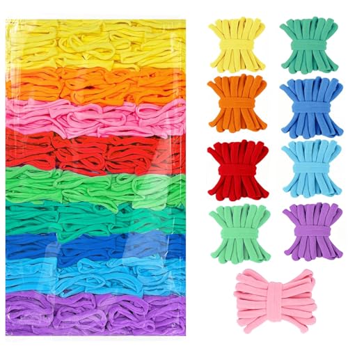 900 Stück Webschlaufen, Topflappen, 9 Farben, 17,8 cm, strapazierfähiges Nylon, DIY-Projekte, für Kinder und Erwachsene, Regenbogenschlaufen, flexibles Webstuhl-Set, elastisch, ideales Geschenk für 900 Stück Webschlaufen, Topflappen, 9 Farben, 17,8 cm, strapazierfähiges Nylon, DIY-Projekte, für Kinder und Erwachsene, Regenbogenschlaufen, flexibles Webstuhl-Set, elastisch, ideales Geschenk für von Coraltree
