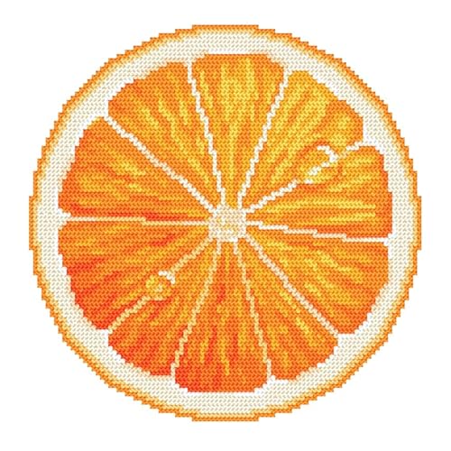Coricamo Stickset Kreuzstich Komplettset für Erwachsene | Zählmuster Stickerei Set mit Aida-Stoff 14ct, Stickgarn, Nadel & Muster | DIY Handarbeit Anfänger & Fortgeschrittene | Orange Coricamo Stickset Kreuzstich Komplettset für Erwachsene | Zählmuster Stickerei Set mit Aida-Stoff 14ct, Stickgarn, Nadel & Muster | DIY Handarbeit Anfänger & Fortgeschrittene | Orange von Coricamo