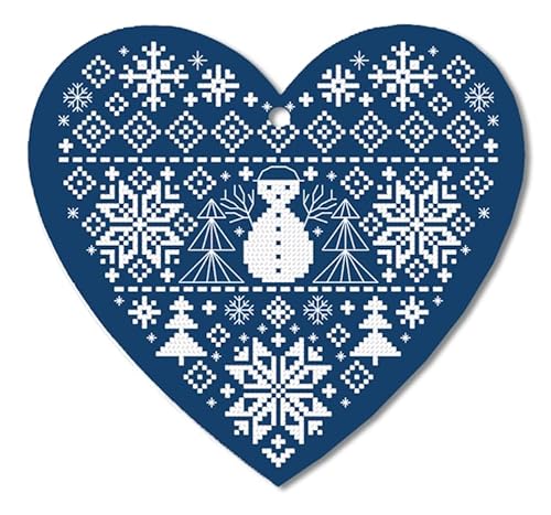 Coricamo Stickset Kreuzstich Komplettset für Erwachsene | Zählmuster Stickerei Set mit Aida-Stoff 14ct, Stickgarn, Nadel & Muster | DIY Handarbeit Anfänger & Fortgeschrittene | Weihnachtsherz III Coricamo Stickset Kreuzstich Komplettset für Erwachsene | Zählmuster Stickerei Set mit Aida-Stoff 14ct, Stickgarn, Nadel & Muster | DIY Handarbeit Anfänger & Fortgeschrittene | Weihnachtsherz III von Coricamo