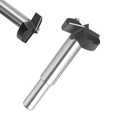 Corintian HSS Forstnerbohrer – Holzbohrer Ø 10-50 mm, Präzisions-Fräsbohrer mit Zentrierspitze, ideal für Weichholz, Hartholz, Spanplatten & Kunststoffe von Corintian