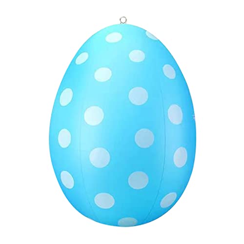Aufblasbare Ostereier für den Außenbereich, aufblasbares buntes Ostereier, Ostereier, Ornamente, riesige bunte PVC-Eier für Hof, Garten, Rasen, Party-Dekoration von Corlidea