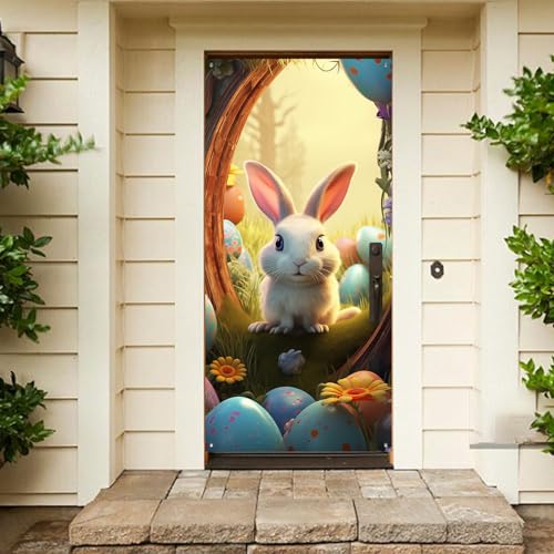 Oster-Türbanner, Happy Easter Bunny, Türabdeckung, Banner für Ostern, Dekoration, Ostern, Foto, Hintergrund aus Stoff, für Ostern, Outdoor, Aktivitäten, Dekoration Oster-Türbanner, Happy Easter Bunny, Türabdeckung, Banner für Ostern, Dekoration, Ostern, Foto, Hintergrund aus Stoff, für Ostern, Outdoor, Aktivitäten, Dekoration von Corlidea