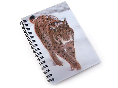 3D Notizbuch - Luchs - klein 3D Notizbuch - Luchs - klein von Cornelißen
