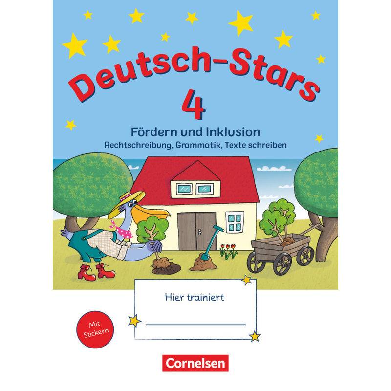 Deutsch-Stars - Allgemeine Ausgabe - 4. Schuljahr - Ruth Dolenc-Petz, Barbara Eiband, Eva Nagai, Kartoniert (TB) von Cornelsen Verlag