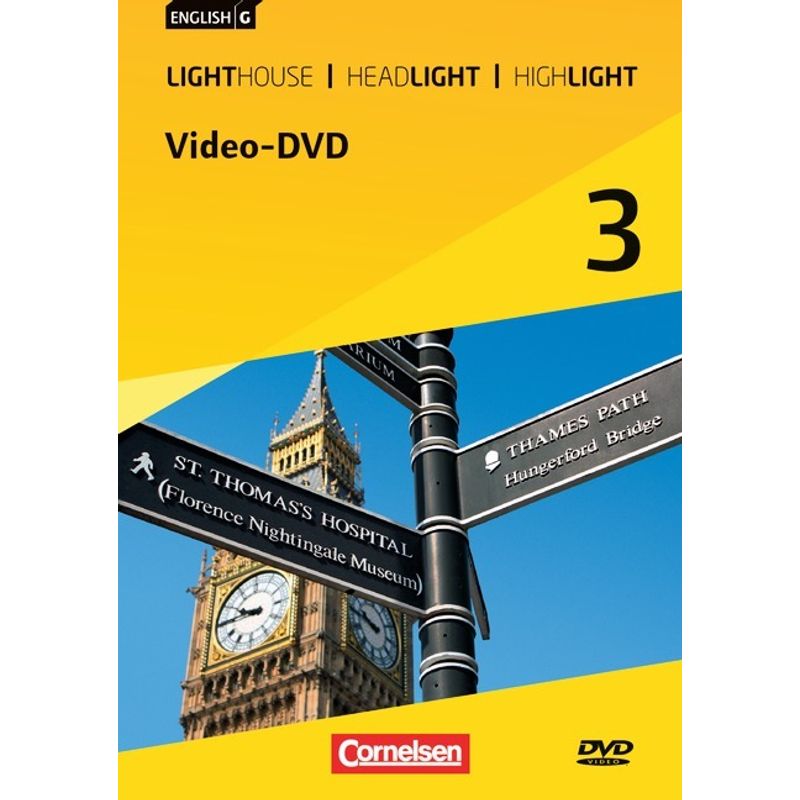 English G Lighthouse / English G Headlight / English G Highlight - Allgemeine Ausgabe - Band 3: 7. Schuljahr, Video-Dvd (DVD) von Cornelsen Verlag