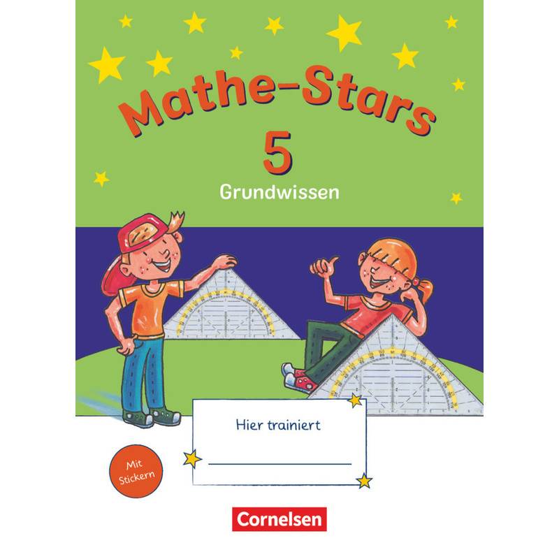 Mathe-Stars - Grundwissen - 5. Schuljahr, Kartoniert (TB) von Cornelsen Verlag