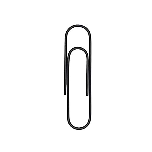Büroklammern, 100 mm, Bürobedarf, niedliche Papiernadel, strapazierfähiges Lesezeichen, Schwarz, 50 Stück Büroklammern, 100 mm, Bürobedarf, niedliche Papiernadel, strapazierfähiges Lesezeichen, Schwarz, 50 Stück von Corner Cabin