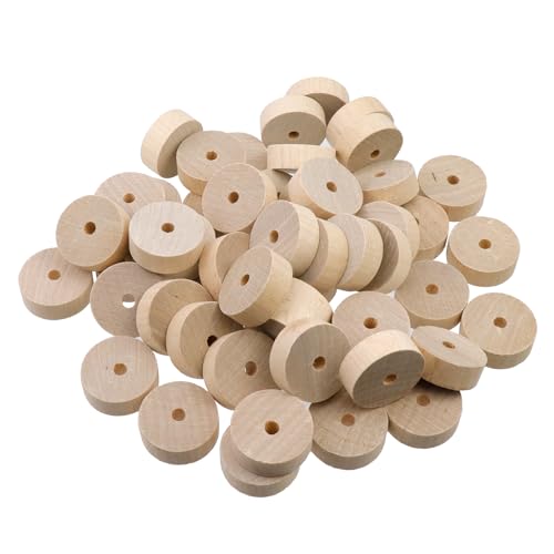Coshar 50 Stück Mini-Holzräder aus Holz, Bastelräder, Holzräder für Bastelarbeiten, DIY-Automodelle, Projekte, 2,8 cm Durchmesser Coshar 50 Stück Mini-Holzräder aus Holz, Bastelräder, Holzräder für Bastelarbeiten, DIY-Automodelle, Projekte, 2,8 cm Durchmesser von Coshar