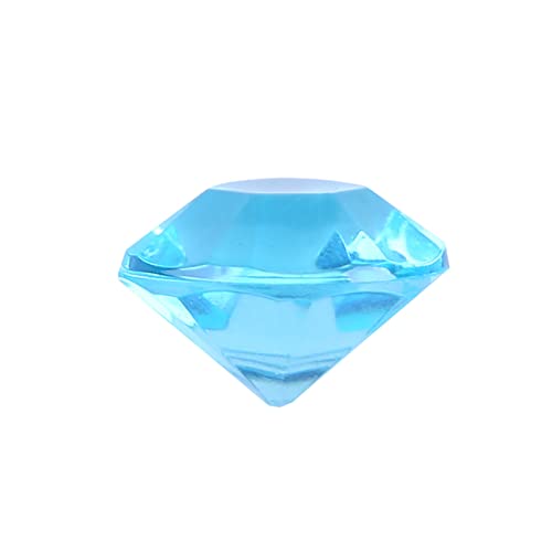 Cosiki Edelsteine, Edelsteine ​​zum Handwerk mit Acrylmaterial 1000 PCS/Bag Crystal Decor für Hochzeitdekorationen, Bastelprojekte und Als Vase -Füllstoffe (BLUE) von Cosiki
