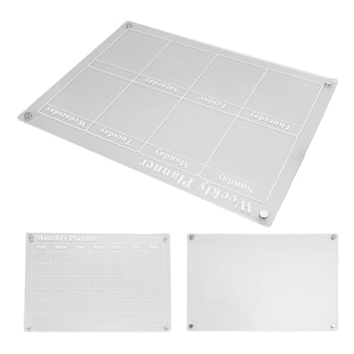 Cosiki Kühlschrankkalender von Acryly Dry Droy Eroy, Weekly & Planer Board mit 6 Farbstiften, 15,7 X 11,8 Zoll, für Monatliche Planer -Boards mit 4 Saugnäpfeln für die Küche Cosiki Kühlschrankkalender von Acryly Dry Droy Eroy, Weekly & Planer Board mit 6 Farbstiften, 15,7 X 11,8 Zoll, für Monatliche Planer -Boards mit 4 Saugnäpfeln für die Küche von Cosiki