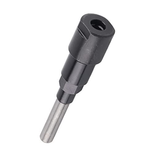 Cosiki Router Bithalter, Router Collet Adapter Collet Extender Shank Bits Spacer Sleeve/Shaft Extender -Verlängerung für Trimmer -Gravurmaschinenfräsen Cutter (8 mm Griffverlängerungsstange) von Cosiki