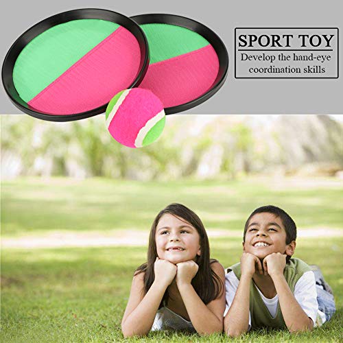 Cosiki Toss and Catch Ball Set, Toss und Catch Ball Game Set Gute Praktische Bauchmuskeln und Fangspiel für Wurf- und Game -Aktivität Cosiki Toss and Catch Ball Set, Toss und Catch Ball Game Set Gute Praktische Bauchmuskeln und Fangspiel für Wurf- und Game -Aktivität von Cosiki