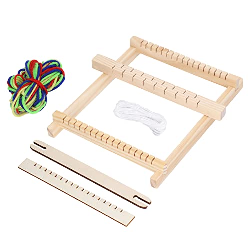 Cosiki Webrahmen für Kinder, hochwertiges Webset aus Holz für Kinder, glänzender Rahmen, stimuliert die Kreativität beim Basteln. Cosiki Webrahmen für Kinder, hochwertiges Webset aus Holz für Kinder, glänzender Rahmen, stimuliert die Kreativität beim Basteln. von Cosiki
