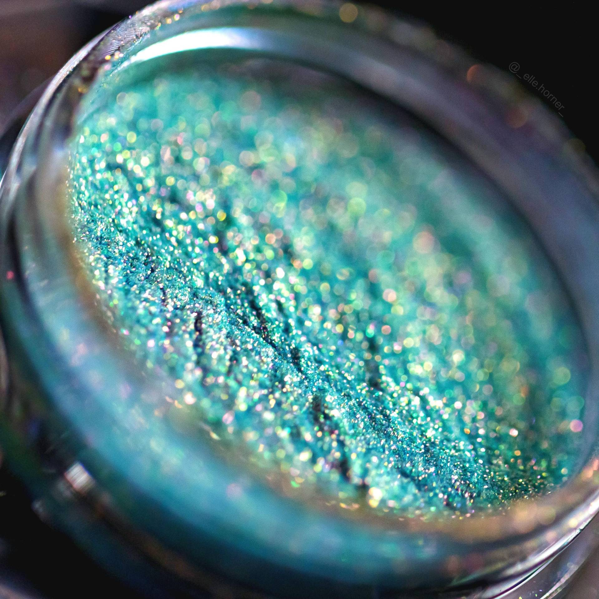 Intergalactic Nights Lidschatten Lose Pigment Multi-Chrome Schimmer Makeup Handgemacht Lila Grün von CosmeticsByLisa
