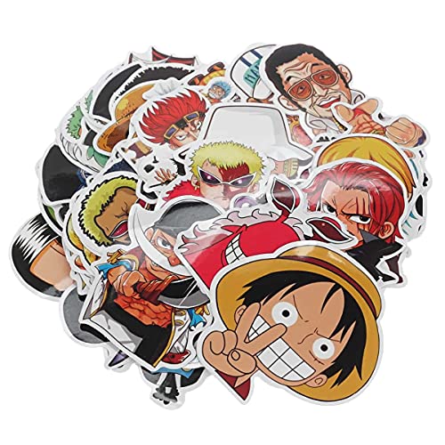 One Piece Vinyl Sticker Set mit 60 Stück Aufkleber von CosplayStudio