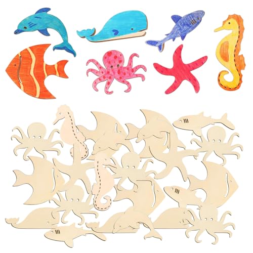 Meerestiere Holzscheiben 100 Stück DIY Meerestiere Holzornamente Malen Seestern Fisch Oktopus Seepferdchen Meerestiere Holzscheibe Holztier Holzausschnitt Tierausschnitte Ozean Tiere Diy Ausschnitte Meerestiere Holzscheiben 100 Stück DIY Meerestiere Holzornamente Malen Seestern Fisch Oktopus Seepferdchen Meerestiere Holzscheibe Holztier Holzausschnitt Tierausschnitte Ozean Tiere Diy Ausschnitte von Cosswe