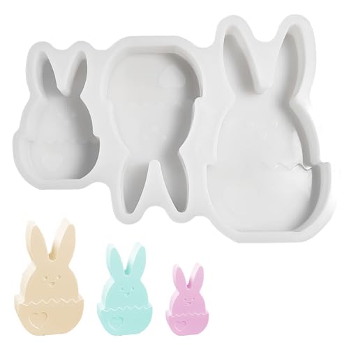 Silikonformen Ostern,3 Stück Osterhase Silikonform Kaninchen Gießform Ostern Hase Gießformen Silikon Gießform Ostern Hase Silikonform Hase Ostern für DIY Osterhase Deko Ostergeschenke Silikonformen Ostern,3 Stück Osterhase Silikonform Kaninchen Gießform Ostern Hase Gießformen Silikon Gießform Ostern Hase Silikonform Hase Ostern für DIY Osterhase Deko Ostergeschenke von Cosswe