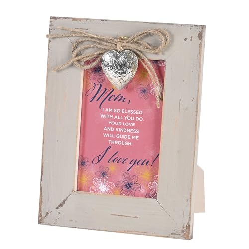 Cottage Garden Dekoratives Tisch-Staffelei-Schild für Mutter, 15,2 x 15,2 cm, MDF und Glas, "Mom Blessed With All You Do" Cottage Garden Dekoratives Tisch-Staffelei-Schild für Mutter, 15,2 x 15,2 cm, MDF und Glas, "Mom Blessed With All You Do" von Cottage Garden