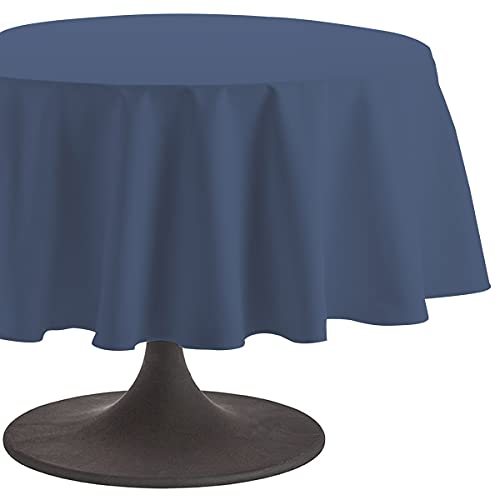 Coucke Tischdecke rund Uni Cyclades Baumwolle 180 cm Coucke Tischdecke rund Uni Cyclades Baumwolle 180 cm von Coucke