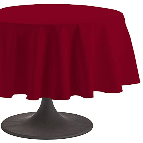 Coucke Tischdecke rund Uni Hermes Baumwolle 180 cm Coucke Tischdecke rund Uni Hermes Baumwolle 180 cm von Coucke