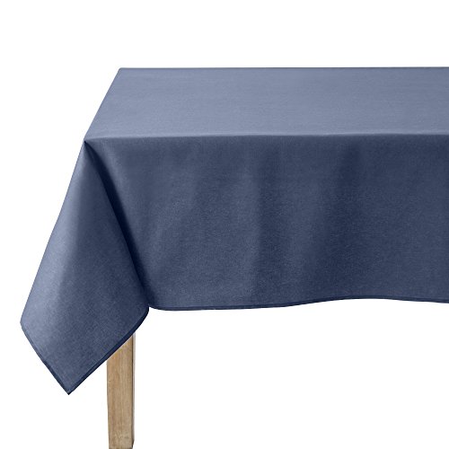 Tischdecke aus Baumwolle aubergine marineblau Tischdecke aus Baumwolle aubergine marineblau von Coucke