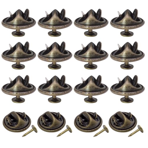 Coufce 100 Paar Anstecknadeln, bronzefarbene Schmetterlings-Krawattennadeln, perfekte Blanko-Halter für Bastelarbeiten, Schmuckherstellung Coufce 100 Paar Anstecknadeln, bronzefarbene Schmetterlings-Krawattennadeln, perfekte Blanko-Halter für Bastelarbeiten, Schmuckherstellung von Coufce