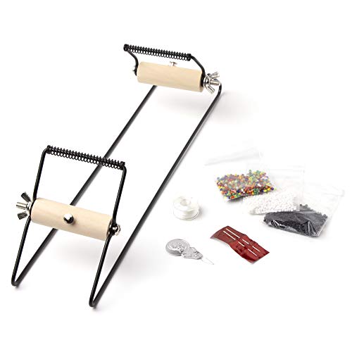 Cousin Creative and Fun Perlen-Loom-Set mit Nadel, Faden und mehr, Metall, schwarz von Cousin