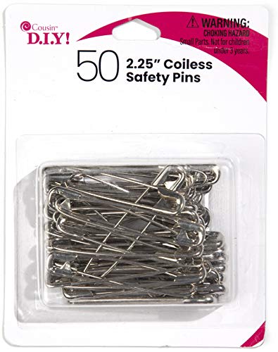 Cousin DIY Spullose Sicherheitsnadeln, Nickel Cousin DIY Spullose Sicherheitsnadeln, Nickel von Cousin