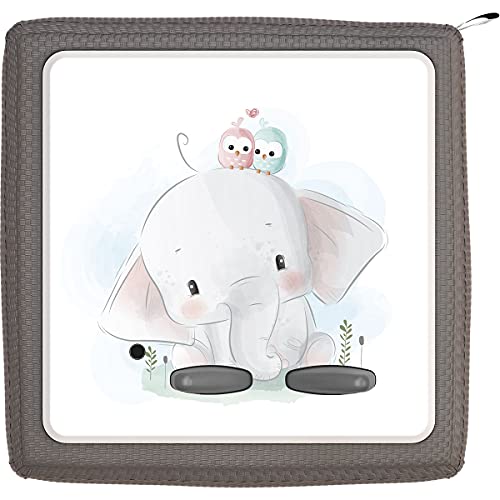 Coverlounge Schutzfolie für die Toniebox | Schutzfolie Sticker | Elefant mit Birds von Coverlounge