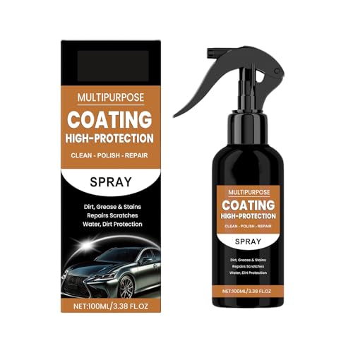 100 ml Hochleistungsbeschichtung, 2025 Upgrade Hochschnelles Autolackspray Automatische manuelle Farbwechsel-Reinigungsbeschichtung für Metallwerkzeuge Schmucksteine Basteln Kinder (One Size) von Covermason