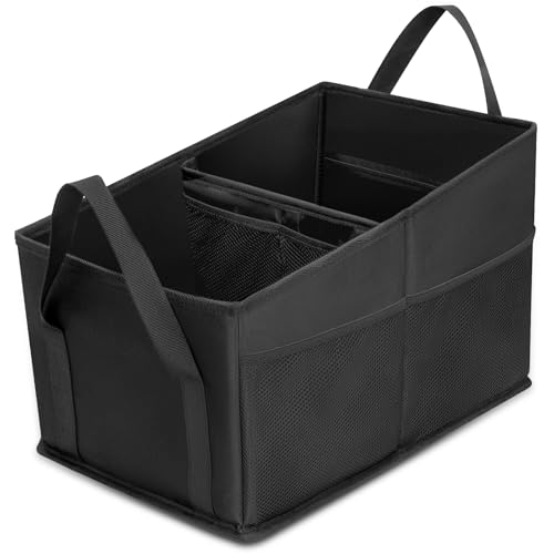 Cozary Autositz Organizer, Auto Organizer Kinder für Spielzeug, Bücher, Snacks, Organizer Auto Rücksitz Kinder mit Netztaschen, Rücksitz Organizer Zusammenklappbar Cozary Autositz Organizer, Auto Organizer Kinder für Spielzeug, Bücher, Snacks, Organizer Auto Rücksitz Kinder mit Netztaschen, Rücksitz Organizer Zusammenklappbar von Cozary