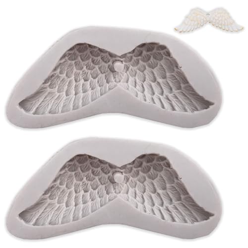3D Engel Flügel Silikon Formen, 2 Stück Engelsflügel Schokolade Süßigkeiten Form, Aromatherapie Gips Kuchen Formen,Schmuck Gießformen, Dekoration Werkzeug, DIY Handgemachte Seife Schokolade Formen 3D Engel Flügel Silikon Formen, 2 Stück Engelsflügel Schokolade Süßigkeiten Form, Aromatherapie Gips Kuchen Formen,Schmuck Gießformen, Dekoration Werkzeug, DIY Handgemachte Seife Schokolade Formen von Cozevdnt