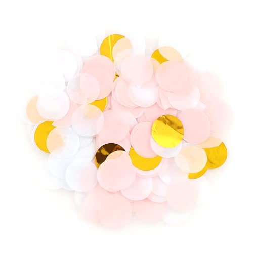 Geburtstag Glitzer Rosa Luftschlangen Deko, 30g Konfetti Goldmischpulver Streudeko Hochzeit, Taufe, Valentinstag, Babyparty deko Mädchen Geburtstag Glitzer Rosa Luftschlangen Deko, 30g Konfetti Goldmischpulver Streudeko Hochzeit, Taufe, Valentinstag, Babyparty deko Mädchen von Cozevdnt