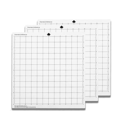 Schneidematte Plotter Mat Zubehör Set, 3 Stücke Cutting Mat, Silhouette Portrait, Rutschfeste Schnittmatte Schneidematte Plotter Mat Zubehör Set, 3 Stücke Cutting Mat, Silhouette Portrait, Rutschfeste Schnittmatte von Cozevdnt