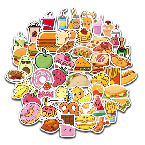 Vintage Scrapbook Essen Sticker Kit, 50 Stück Vintage Essen Aufkleber, Scrapbook Stickers, Retro Sticker Vintage Vintage Scrapbook Essen Sticker Kit, 50 Stück Vintage Essen Aufkleber, Scrapbook Stickers, Retro Sticker Vintage von Cozevdnt