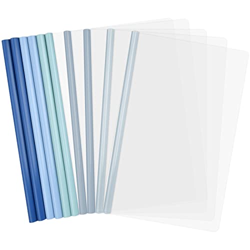 Cozlly 10 Stück Klar A4 Sliding Bar Binder, Multifunktions-Ordner, A4 Transparente Dokumentenordner, PP Transparent Schiebebinder Berichte Umschlag, für Zuhause Schule Büro Dokumente Klassifizierung Cozlly 10 Stück Klar A4 Sliding Bar Binder, Multifunktions-Ordner, A4 Transparente Dokumentenordner, PP Transparent Schiebebinder Berichte Umschlag, für Zuhause Schule Büro Dokumente Klassifizierung von Cozlly