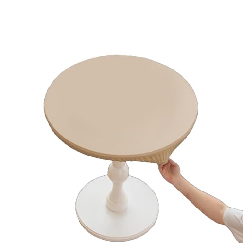 Cozomiz PU-Leder Elastische Tischdecke Gartentischdecke Runden Tischdecke wasserdichte rutschfeste Abwischbar Schmutzabweisend Tischdecke 100cm Beige Cozomiz PU-Leder Elastische Tischdecke Gartentischdecke Runden Tischdecke wasserdichte rutschfeste Abwischbar Schmutzabweisend Tischdecke 100cm Beige von Cozomiz