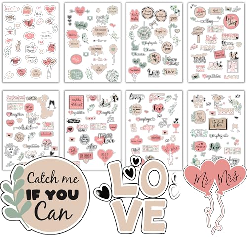 Sticker Hochzeit Gästebuch - Rosa - Liebevoll designte Sticker - 203 Motive - Aufkleber Hochzeit für das Gästebuch - Sticker Gästebuch Hochzeit Sticker Hochzeit Gästebuch - Rosa - Liebevoll designte Sticker - 203 Motive - Aufkleber Hochzeit für das Gästebuch - Sticker Gästebuch Hochzeit von Cozy Interior