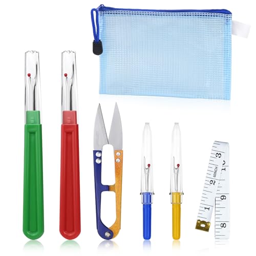 Nahttrenner Set, 6-Teiliges Nahtauftrenner Mit Schutzkappe, Groß/Klein Nähen Nahtauftrenner Kommt Mit Trimmschere Für Nähte, Weiche Maßband Und Aufbewahrungstasche Zum Nähen Sewing Accessories Nahttrenner Set, 6-Teiliges Nahtauftrenner Mit Schutzkappe, Groß/Klein Nähen Nahtauftrenner Kommt Mit Trimmschere Für Nähte, Weiche Maßband Und Aufbewahrungstasche Zum Nähen Sewing Accessories von Cozy Inviting