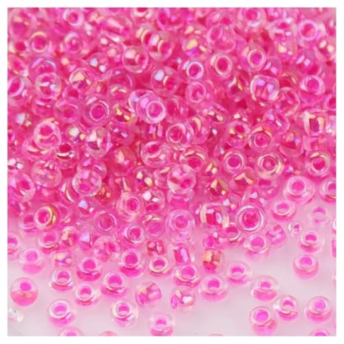 Cozylkx 14800 Stück 3 Mm AB-Farbige Rocailles-Perlen, Kleine Glasperlen, Winzige Lose Perlen Zur Schmuckherstellung, DIY-Bastelgeschenke, Quastenzubehör Cozylkx 14800 Stück 3 Mm AB-Farbige Rocailles-Perlen, Kleine Glasperlen, Winzige Lose Perlen Zur Schmuckherstellung, DIY-Bastelgeschenke, Quastenzubehör von Cozylkx