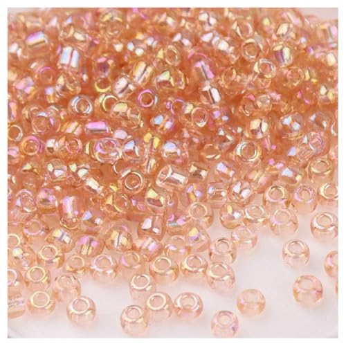 Cozylkx 14800 Stück 3 Mm AB-Farbige Rocailles-Perlen, Kleine Glasperlen, Winzige Lose Perlen Zur Schmuckherstellung, DIY-Bastelgeschenke, Quastenzubehör Cozylkx 14800 Stück 3 Mm AB-Farbige Rocailles-Perlen, Kleine Glasperlen, Winzige Lose Perlen Zur Schmuckherstellung, DIY-Bastelgeschenke, Quastenzubehör von Cozylkx