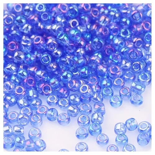 Cozylkx 1680 Stück 1,5 Mm AB-Farbige Rocailles-Perlen, Kleine Glasperlen, Winzige Lose Perlen Zur Schmuckherstellung, DIY-Bastelgeschenke, Quastenzubehör Cozylkx 1680 Stück 1,5 Mm AB-Farbige Rocailles-Perlen, Kleine Glasperlen, Winzige Lose Perlen Zur Schmuckherstellung, DIY-Bastelgeschenke, Quastenzubehör von Cozylkx