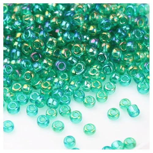 Cozylkx 1680 Stück 1,5 Mm AB-Farbige Rocailles-Perlen, Kleine Glasperlen, Winzige Lose Perlen Zur Schmuckherstellung, DIY-Bastelgeschenke, Quastenzubehör Cozylkx 1680 Stück 1,5 Mm AB-Farbige Rocailles-Perlen, Kleine Glasperlen, Winzige Lose Perlen Zur Schmuckherstellung, DIY-Bastelgeschenke, Quastenzubehör von Cozylkx