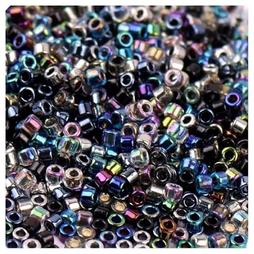Cozylkx 20 G Glas-Rocailles, 1440 Stück, 2 Mm, Pony-Perlen, Bunt, Bastelperlen, Rund, Lose Abstandsperlen Für Die Herstellung Von Ohrringen, Halsketten Und Armbändern Cozylkx 20 G Glas-Rocailles, 1440 Stück, 2 Mm, Pony-Perlen, Bunt, Bastelperlen, Rund, Lose Abstandsperlen Für Die Herstellung Von Ohrringen, Halsketten Und Armbändern von Cozylkx